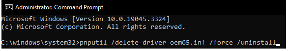 How Do I Uninstall A Driver Using The PNPUTIL Command - Delete Driver ...